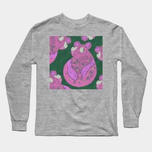 Bear it my way (neon pink) Long Sleeve T-Shirt